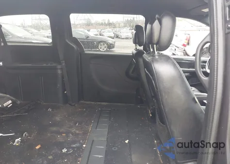 2014 Dodge Grand Caravan Sxt 30Th Anniversary из США, поврежденный, VIN 2C4RDGCG8ER379341